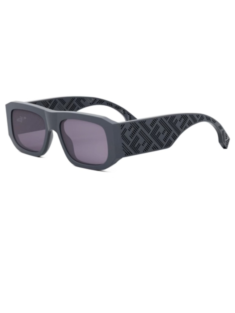 Fendi 40106I 20V 54 Gray Purple Sunglasses FE40106I
